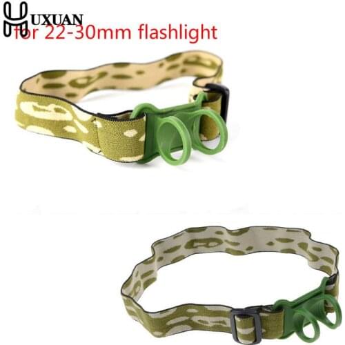 Headband Head Belt Head Strap Mount Holder For 18650 Headlight Flashlight Lamp Torch Headlamp