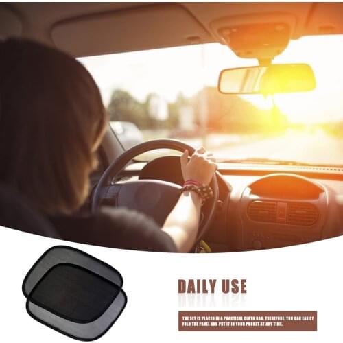 Car Sunscreen Self-adhesive Sun Protection Car Window Shade Sun Visor For Sunscreen Car Interior Accessories