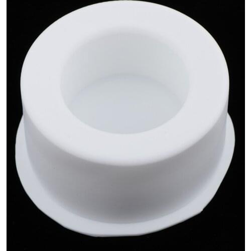 Candlestick Silicone Mold, 3D Round Geometric Candle Decoration Plaster Marble Mold Candle Holders Living Room Home Decoration