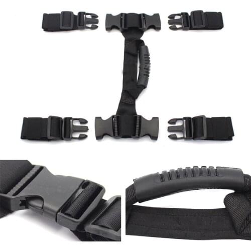 Motorcycle universal side handle, aluminum alloy rope handle and side handle replacement box for YAMAHA motorcycle