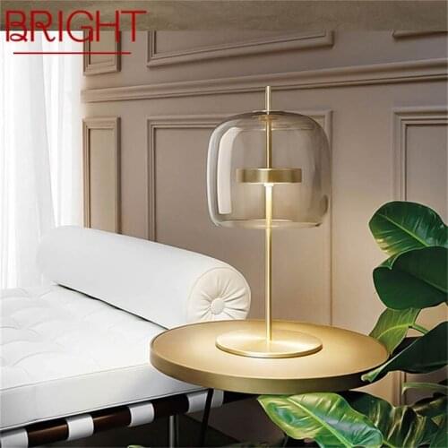 BRIGHT Nordic Table Lamps Modern Creative Desk Lighting LED for Home Bedroom Decoration