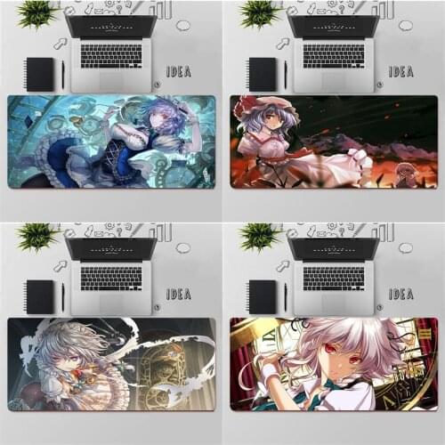 YNDFCNB High Quality touhou sakuya Gamer Speed Mice Retail Small Rubber Mousepad Free Shipping Large Mouse Pad Keyboards Mat