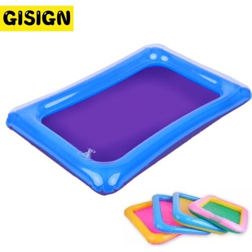60*45cm Dynamic Sand Tray Indoor Magic Play Sand Children Toys Space Inflatable Accessories Plastic Mobile Table