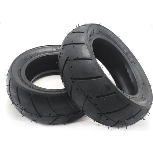 90/65-6.5 Front Vacuum Tire 110/50-6.5 Rear Thickened Tubeless Tyrefor Mini Motorcycle 47-49cc Pocket Dilt Pit Bike