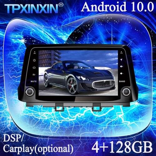 Android 10.0 IPS 4+128G PX6 Carplay For Hyundai Kona 2017-2019 Multimedia Player Tape Recorder GPS Navi Auto Radio Head Unit DSP