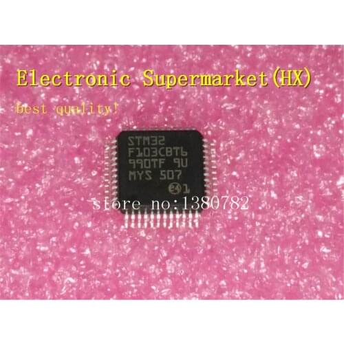 Free Shipping 10pcs/lots STM32F103CBT6 LQFP-48 New IC In stock