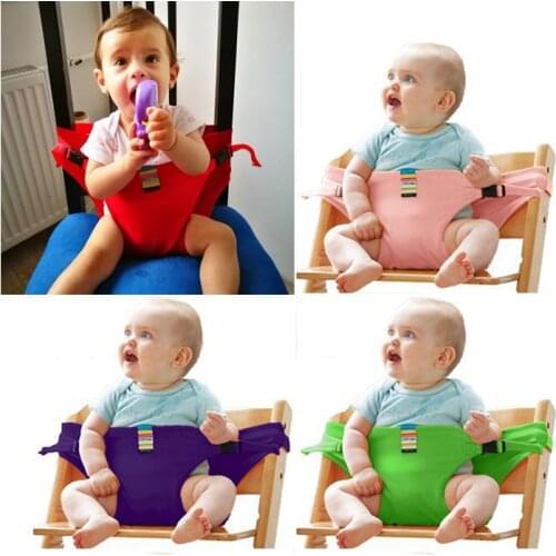 Baby dinning lunch chair/seat safety belt/portable infant seat/dinning chair cover/bebe seguridad
