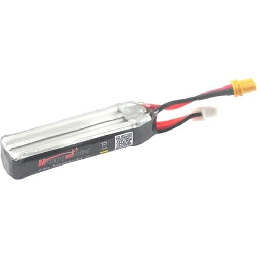 Happymodel 3S 11.4v 300mah LIPO LIHV XT30 Connector for Mobula7 Mobula 7 HD Sailfly-X URUAV UR85 UR85HD RC FPV Drone Quadcopter