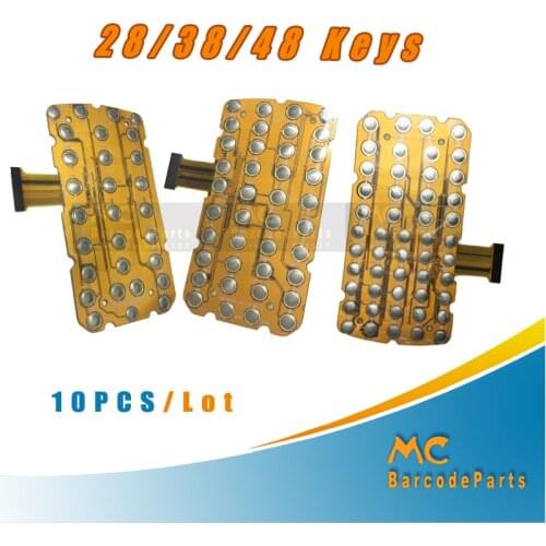 10pcs Keyswitch For Symbol Motorola MC3000 MC3190 MC32N0 MC3090 MC3090G MC3190G MC3190R MC3200 Keyboard (28 key 38 keys 48 keys)