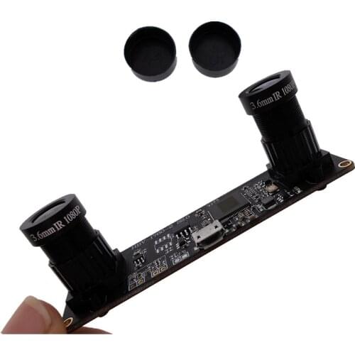 Face recognition AR / VR / somatosensory application 100W HD OV9732 binocular synchronization camera module