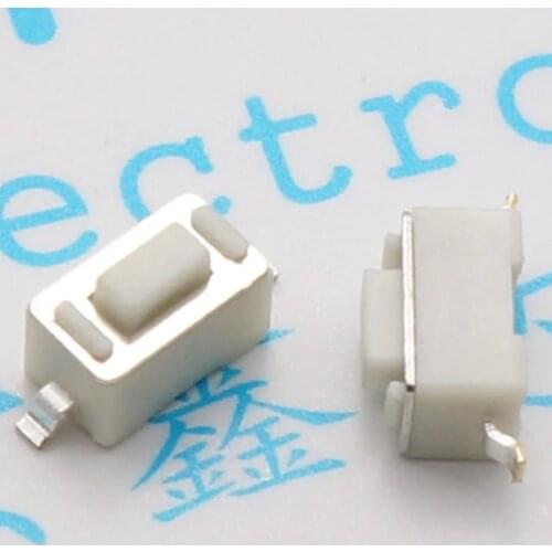 100Pcs SMD Tact Switch 3x6x4.3 mm connectors Push button 3*6*4.3mm Tactile Switches