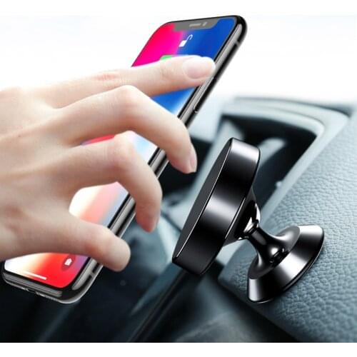 Universal Car Mobile Phone Holder 360 Degree Rotating GPS Navigation Bracket Magnetic Car Air Vent Mount Support Car Accessories