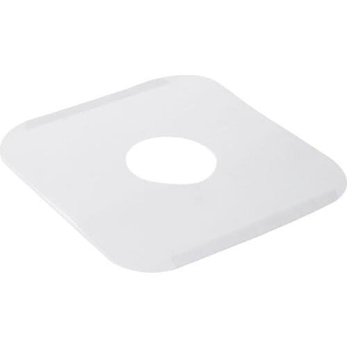 10PCS Anti-static White Kraft Paper Record Inner Bag Sleeves Protectors For 12 Inches Vinyl Record With Hole and Rounded Corners