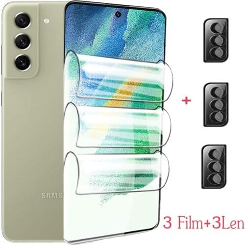 2-3Pcs Note20,hydrogel film For Samsung S10 S20 Note 20 Screen Protector s 20 ultra s10e Camera Glass galaxy Note 20 100D Film