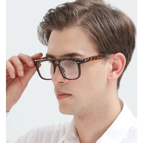 2021 Vintage Computer Blue Blocking Light Glasses for Student Transparent Eye Protection Mobile Phone Game Double Beam Eyewear