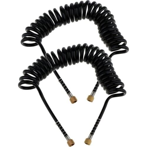 2Air Recoil Compressor Coil Retractable Airbrush Hose Both Ends 1/8" Fitting