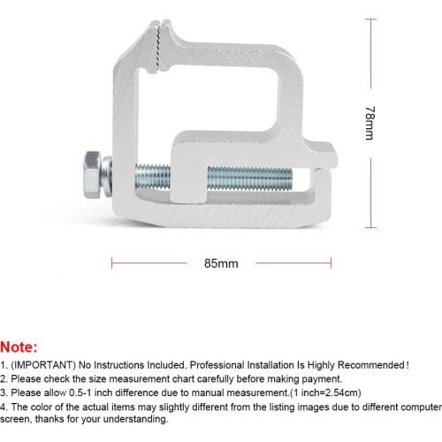 Tite Lok Clamps Truck Cap Topper Camper Shell Mounting Clamps Heavy Duty TL-2002 Made of Good Quality Aluminum Alloy 4PCS