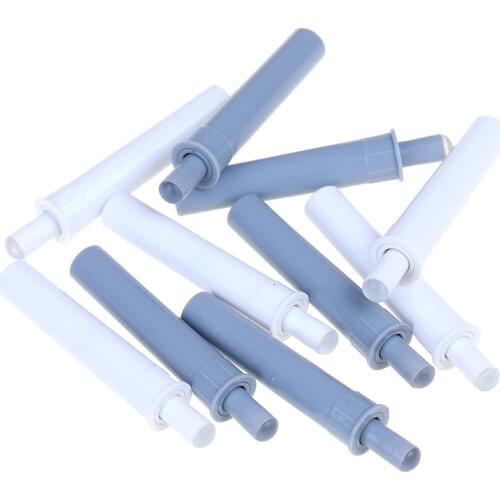 5 Pcs/lot Cabinet Catches White Damper Buffers For Door Stop Kitchen Cupboard Quiet Drawer Soft Close Furniture Hardware