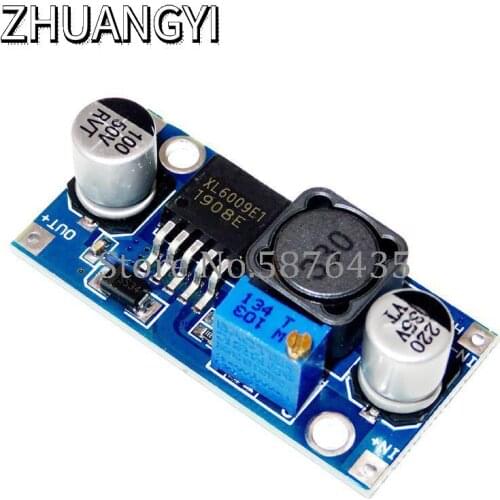 5 PCs Xl6009 DC-DC Boost Module Power Module Output Adjustable Super Lm2577 4A Current