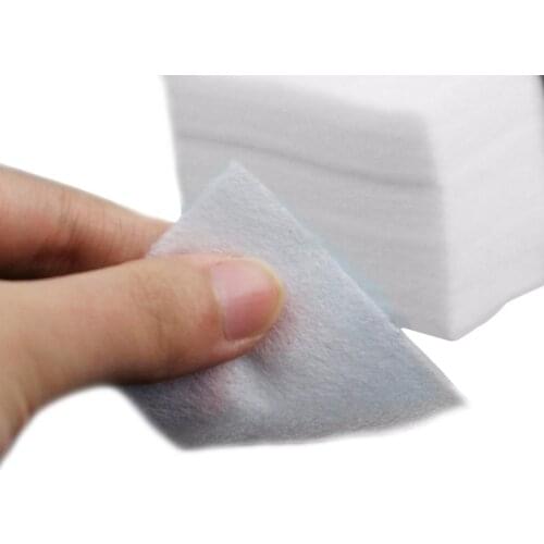 700PCS Lint-Free White Nail Polish Remover Cottons Soft Wipes Cleaner for UV Gel Varnish Manicure Nail Art Tools DIY