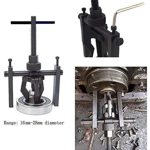 Auto Carbon Steel 3-jaw Inner Bearing Puller Gear Extractor Heavy Duty Automotive Machine Tool Kit Fine quality Auto repair tool