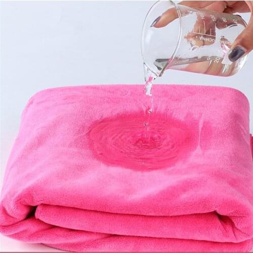 Microfiber Bath Towel Super Large Soft High Absorption and Quick-drying Sports Travel No Fading Multi-functional Use Bathroom