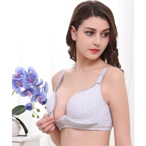 Maternity bra Breastfeeding nursing bra Thin seamless underwear with no front buckle during pregnancy
