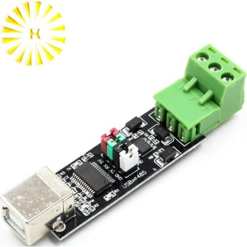 Double Protection USB to 485 Module FT232 Chip USB to TTL/RS485 USB 2.0 to TTL RS485 Serial Converter Adapter Connector