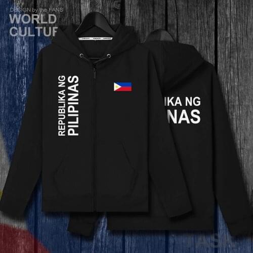 Philippines Pilipinas PH PHL PHI top mens fleeces hoodies winter cardigan jerseys men jackets and coat tracksuit zipper clothes
