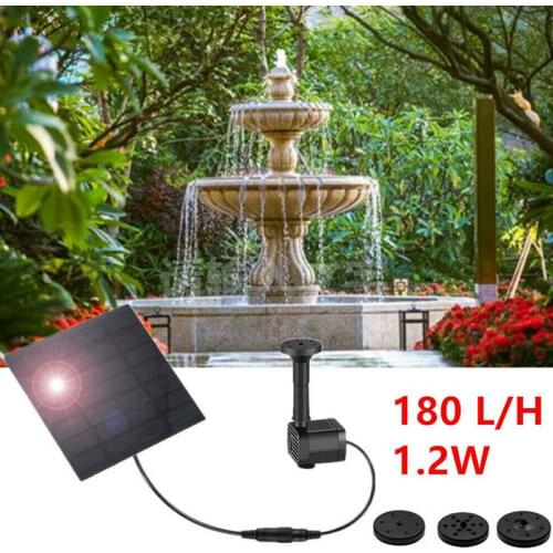 Solar Fountain Floating Water Fountain Fontaine For Garden Decoration Solar Fontein Pool Pond Waterfall Wholesale