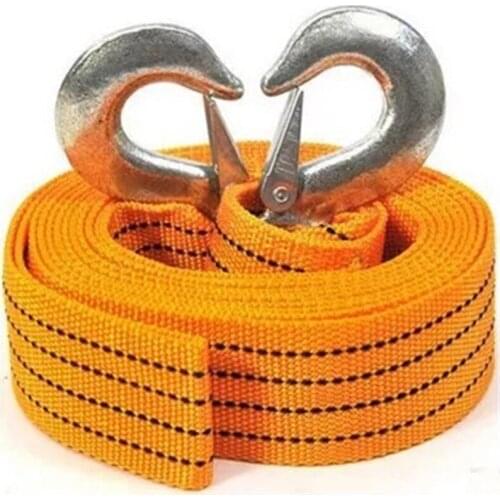 4M 3 Ton Car Tow Cable Tow Rope Strap Hook FOR Suzuki SX4 SWIFT Alto Liane /Grand Vitara/ Jimny/ SCross/ Splash/ Kizashi