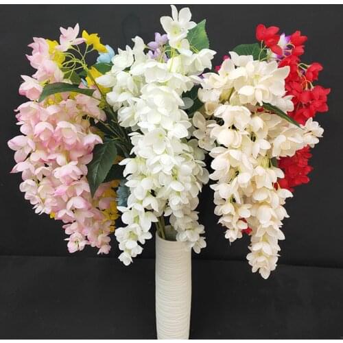Artificial plant silk cloth, home decoration wall hanging artificial flowers without shipping 7.16