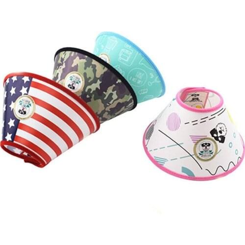 Cute Plastic Cone Pet Products Anti Bite and Scratching Elizabethan Collar Cats Elizabeth Circle Dog Protection Beauty Healing