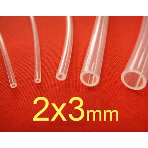 2mm ID 3mm OD PTFE polytef Tubing Tube Pipe hose,2x3mm Diameter PFA FEP F46