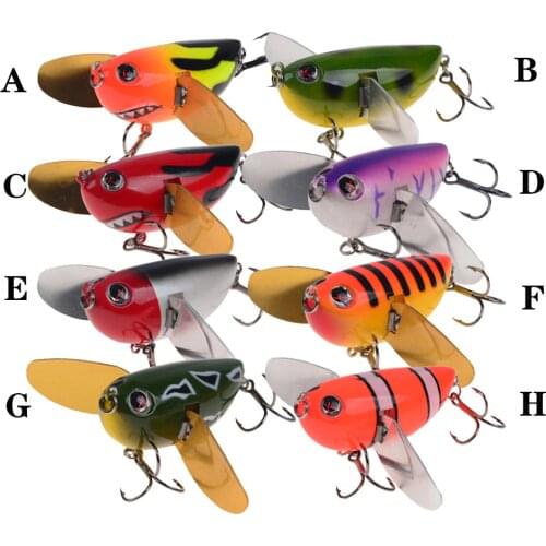 Topwater Wobbler Bionic Cicada With Metal Wings Fishing Lure 6CM 12.7G Floating isca Artificial Hard Plastic Bait