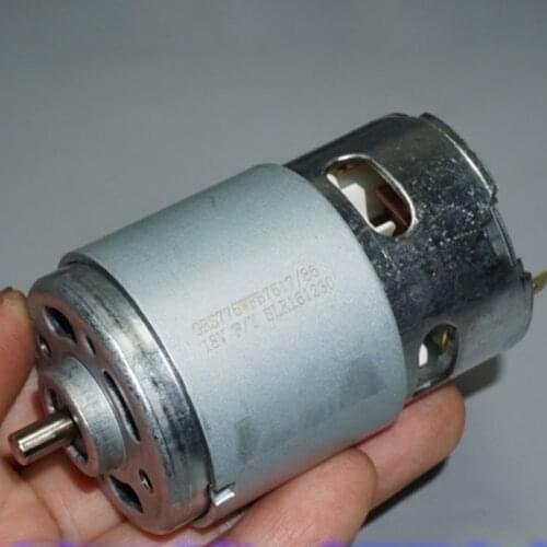 DC12V 16V 18V 16000RPM High Speed High Power Double ball bearing 775 Motor for Drill&Screwdriver Electric Tools