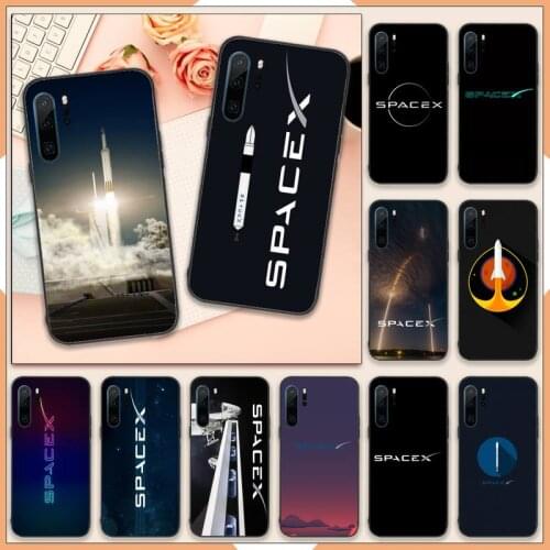 US Elon Musk SpaceX Phone Case For Huawei P20 P30 P40 lite Pro P Smart 2019 Mate 10 20 Lite Pro Nova 5t