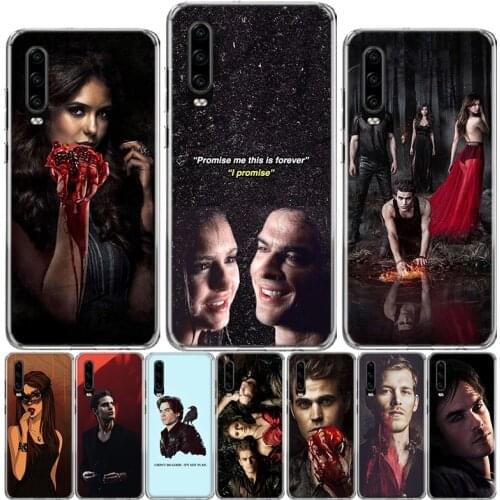 The Vampire Diaries Phone Case For Huawei P40 P30 P20 P10 Mate 10 20 30 Lite Pro P Smart Z Plus 2019 Cover Shell Coque