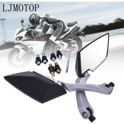 For Yamaha XSR 700 900 TDM 900 MT125 MT 03 25 XT660 Motorcycle Rearview Mirror 8mm 10mm Moped Handlebar Motorbike Side Mirrors