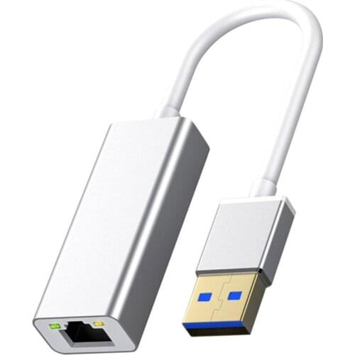USB 3.0 Ethernet Adapter Network Card USB 3.0 to RJ45 Lan Gigabit Internet for Computer for Macbook Laptop Usb Ethernet
