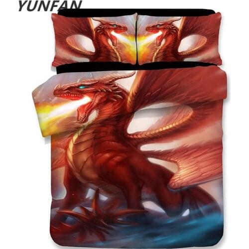 Dinosaur Duvet Cover Set 3D Dangerous Dinosaur Tears Up the Paper Wall Image Scary Break Scenery 3pcs queen king Bedding Set