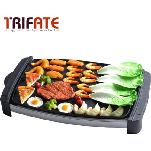 Multifunctional Smokeless 1800W Electric Grill Pan BBQ Grill Electric Raclette Grill