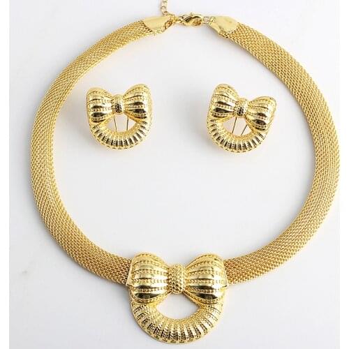 Fashion Jewelry Bohemia Jewelry Sets For Women Earrings Necklace Pendant Flower Jewelry For Engagement fashion Jewelry Findings