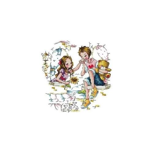 Top MM Mouse avatar Counted Cross Stitch Kit Cross stitch RS cotton with cross stitch SODA 376