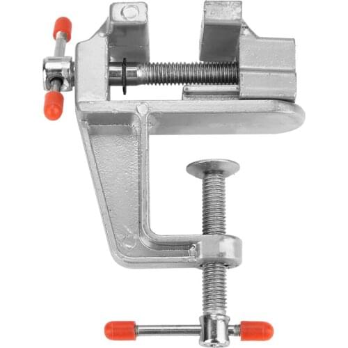 Table Clamp Vise Flat Pliers Aluminum Mini Aluminium DIY Alloy Jewellers Household Bench