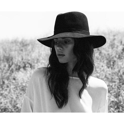 New England Style Christmas Fedora Jazz Hat Men Women 100% Wool Girls Fashion Autumn Winter Retro Trilby Hat