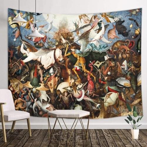 Pieter Bruegel Art Print Soul And Ocean Myth Tapestry Interior Art Wall Decoration