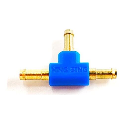 Factory direct pneumatic components quick plug connector small tracheal connector does not rust three-prong joint T-PK3 T-PK4