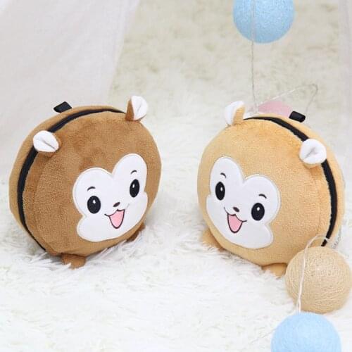 Cartoon Eye Mask Bag PP Cotton Padded Neck Protector U-shaped Pillow , Portable Travel Home Two - in - one Pillow