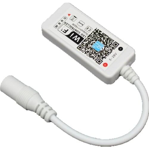 Wifi LED RGB Controler DC12V MIni Wifi RGB / RGBW LED Controller for RGB / RGBW LED Strip